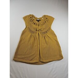 Fever women's size Small front closure sleeveless knit vest